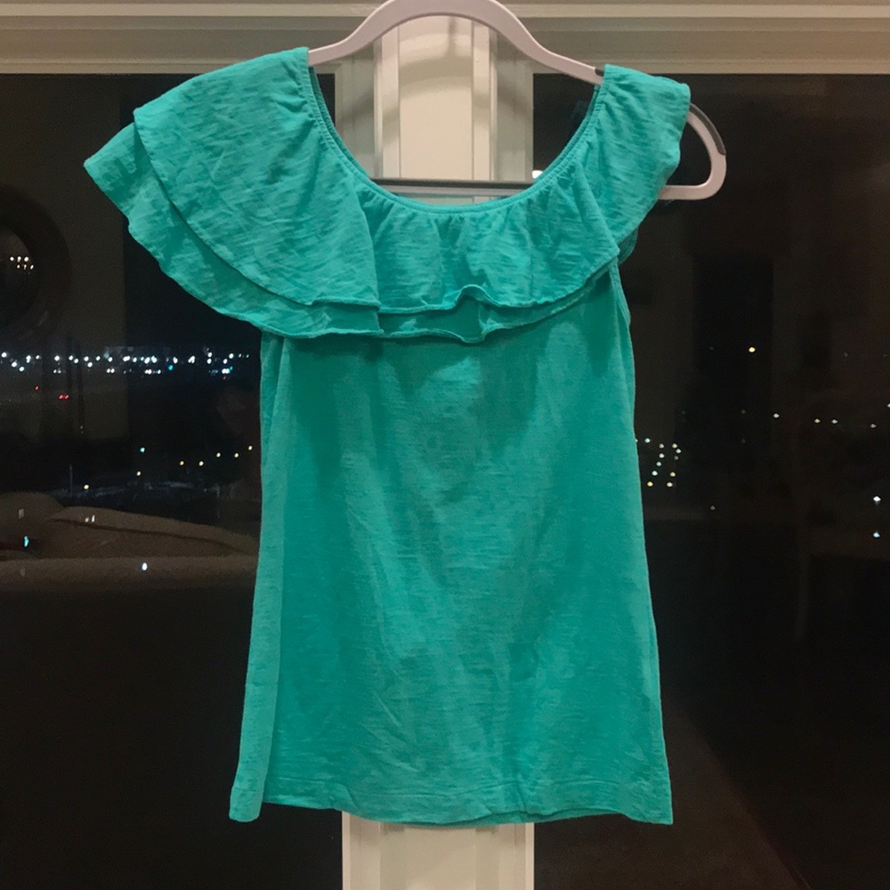 Lilly Pulitzer Ruffle sleeveless tank top